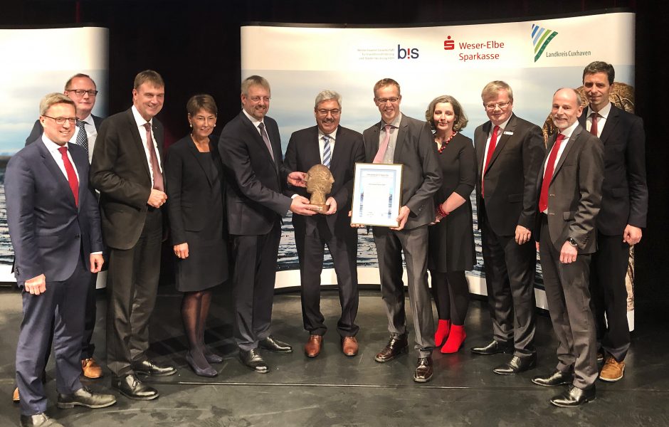 Verleihung des Unternehmenspreises Weser-Elbe 2018