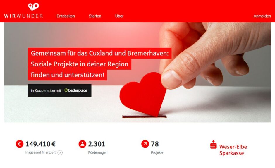 VereinsChallenge auf WirWunder